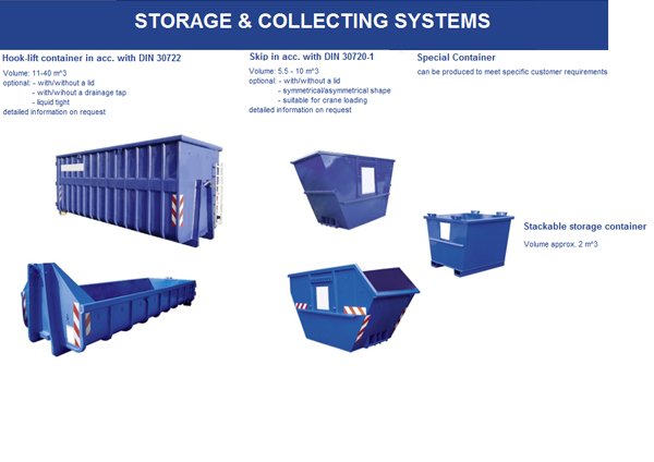 Storage and Collecting Systems